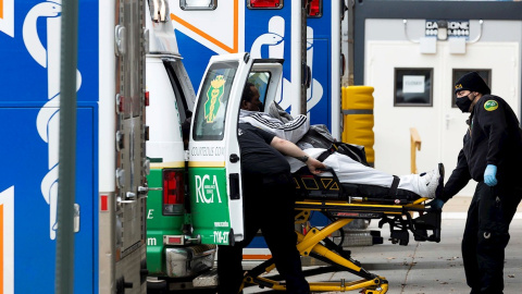 Los casos de coronavirus suben en Nueva York a números no vistos desde abril. Los casos de coronavirus suben en Nueva York a números no vistos desde abril.