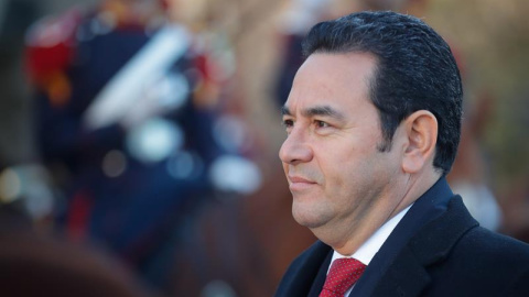 El presidente de Guatemala, Jimmy Morales. EFE/ Juan Ignacio Roncoroni El presidente de Guatemala, Jimmy Morales. EFE/ Juan Ignacio Roncoroni