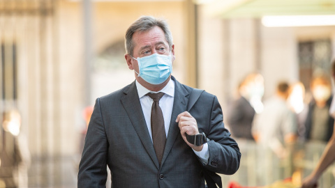 Imagen de archivo del portavoz del Ejecutivo autonómico, Bingen Zupiria