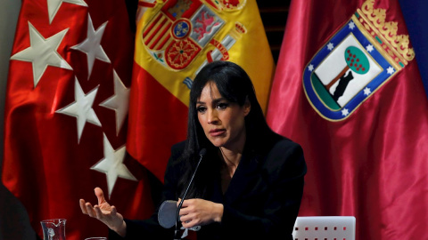 Begoña Villacís, en la Junta de Gobierno del Ayuntamiento de Madrid. Begoña Villacís, en la Junta de Gobierno del Ayuntamiento de Madrid.