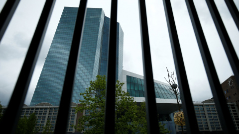 Rascacielos de Fráncfort donde tiene su sede el BCE. REUTERS/Ralph Orlowski Rascacielos de Fráncfort donde tiene su sede el BCE. REUTERS/Ralph Orlowski