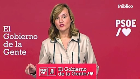 Pilar Alegría (PSOE), sobre las declaraciones de Feijóo: "Si pasara lo que ha pasado en Brasil, se aplicaría el delito de rebelión" Pilar Alegría (PSOE), sobre las declaraciones de Feijóo: "Si pasara lo que ha pasado en Brasil, se aplicaría el delito de rebelión"