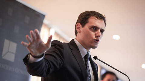 El líder de Ciudadanos, Albert Rivera, en una imagen de archivo - CIUDADANOS