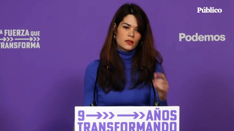 Isa Serra (Unidas Podemos) señala como "indigno y vergonzoso" el tuit de Cuca Gamarra tras el asalto en Brasil Isa Serra (Unidas Podemos) señala como "indigno y vergonzoso" el tuit de Cuca Gamarra tras el asalto en Brasil