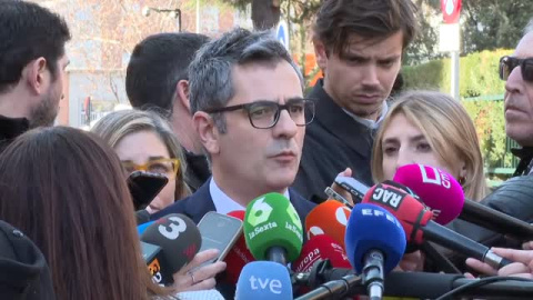 Bolaños dice que le "inquieta" que el PP reaccione al asalto en Brasil criticando a Sánchez Bolaños dice que le "inquieta" que el PP reaccione al asalto en Brasil criticando a Sánchez