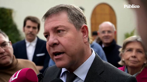 Preguntan a García-Page sobre el asalto en Brasil y habla de Catalunya: "Lo que pasó no estaba previsto" Preguntan a García-Page sobre el asalto en Brasil y habla de Catalunya: "Lo que pasó no estaba previsto"