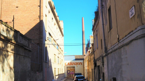 El passatge Morenes del Poble Nou. El passatge Morenes del Poble Nou.