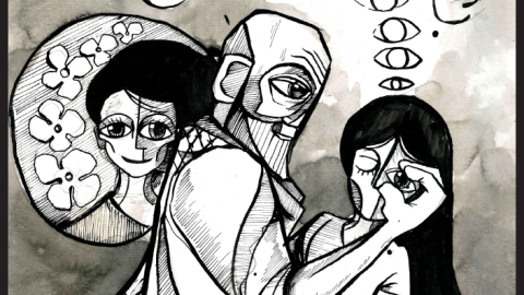 Ilustración 2 incluida en el libro "30 segundos en Gaza" de Sabaaneh Ilustración 2 incluida en el libro "30 segundos en Gaza" de Sabaaneh