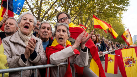 Miles de personas piden en Madrid la dimisión de Sánchez y que se ...