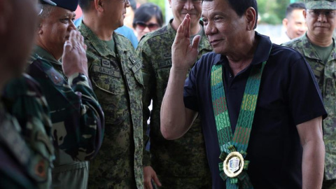 El presidente de Filipinas, Rodrigo Duterte. - EFE El presidente de Filipinas, Rodrigo Duterte. - EFE