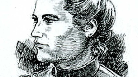 Un retrat d'Isabel Vila fet amb dibuix. Un retrat d'Isabel Vila fet amb dibuix.