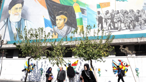 Mural Alí Khameini Mural Alí Khameini