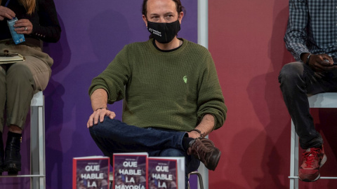 El candidato de Unidas Podemos a la presidencia de la Comunidad de Madrid, Pablo Iglesias. El candidato de Unidas Podemos a la presidencia de la Comunidad de Madrid, Pablo Iglesias.