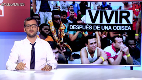 Pau Garcés en el informativo 'Público al Día' del 6 de julio. Pau Garcés en el informativo 'Público al Día' del 6 de julio.