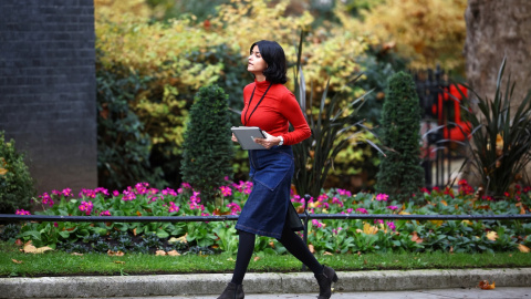 La directora del Gabinete Político de Downing Street, Munira Mirza. REUTERS/Henry Nicholls