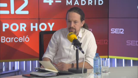 Iglesias abandona el debate de candidatos en La SER Iglesias abandona el debate de candidatos en La SER