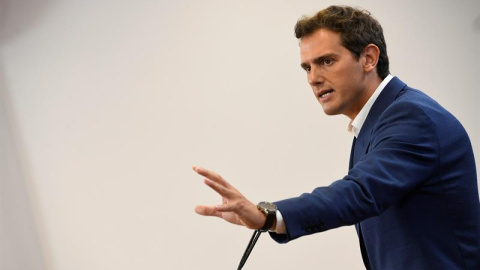 El presidente del Cs, Albert Rivera. - EFE El presidente del Cs, Albert Rivera. - EFE