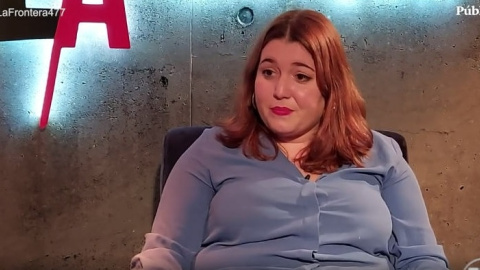 La nueva secretaría de Estado de Igualdad, Ángela Rodríguez, en una entrevista en el programa 'En la frontera'. La nueva secretaría de Estado de Igualdad, Ángela Rodríguez, en una entrevista en el programa 'En la frontera'.