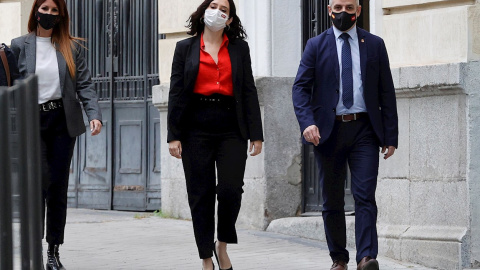 La presidenta de la Comunidad de Madrid y candidata a la reelección, Isabel Díaz Ayuso.