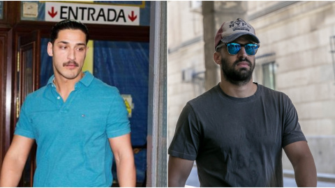 Antonio Manuel Guerrero y Alfonso Jesús Cabezuelo, dos miembros de 'La Manada'. / AGENCIAS Antonio Manuel Guerrero y Alfonso Jesús Cabezuelo, dos miembros de 'La Manada'. / AGENCIAS