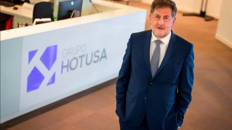 El presidente de Hotusa, Amancio López. El presidente de Hotusa, Amancio López.