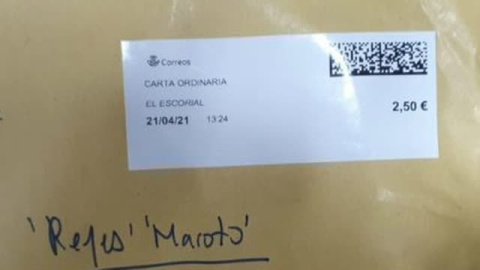 El remitente de la carta con una navaja para Maroto es un hombre que padece una enfermedad mental El remitente de la carta con una navaja para Maroto es un hombre que padece una enfermedad mental