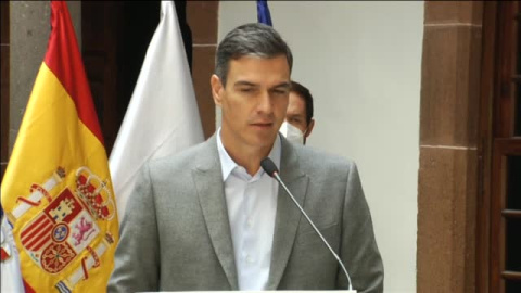 Sánchez anuncia una ayuda de 200 ME para la segunda fase del Plan Especial para la Reconstrucción La Palma Sánchez anuncia una ayuda de 200 ME para la segunda fase del Plan Especial para la Reconstrucción La Palma