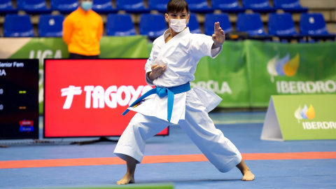 La karateca española Sandra Sánchez, número uno del mundo, el pasado 13 de diciembre. La karateca española Sandra Sánchez, número uno del mundo, el pasado 13 de diciembre.