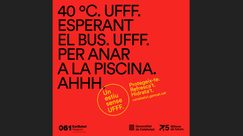 Cartell de la campanya ‘Un estiu sense UFFF’ Cartell de la campanya ‘Un estiu sense UFFF’