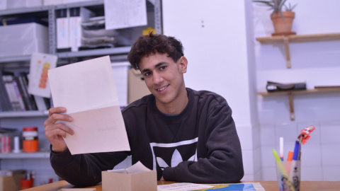 Ayoub Zahraoui, responsable de l'impuls de Prollema a Salt. Ayoub Zahraoui, responsable de l'impuls de Prollema a Salt.