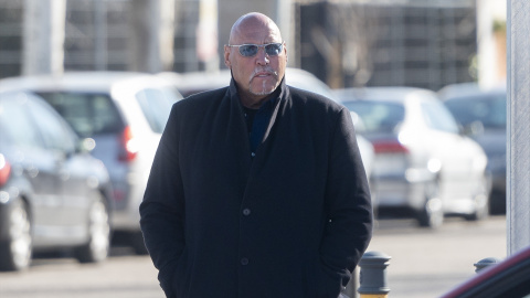 Frank Hannebuth, líder del grupo en Hannover y considerado como uno de los principales dirigentes de los 'Hells Angels' en Europa, a salida del juicio en la Audiencia Nacional de San Fernando de Henares, a 23 de enero de 2023, en San Fernando de Henares, Frank Hannebuth, líder del grupo en Hannover y considerado como uno de los principales dirigentes de los 'Hells Angels' en Europa, a salida del juicio en la Audiencia Nacional de San Fernando de Henares, a 23 de enero de 2023, en San Fernando de Henares,
