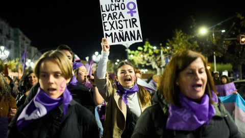 manifestación violencias machista manifestación violencias machista