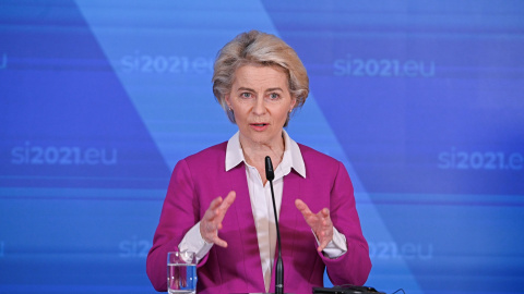 Ursula von der Leyen. Foto de archivo. Ursula von der Leyen. Foto de archivo.
