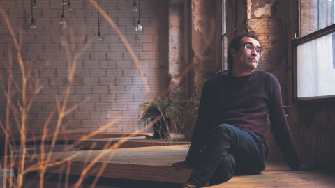 El sociòleg Ivan Miró al recinte de Can Batlló. El sociòleg Ivan Miró al recinte de Can Batlló.