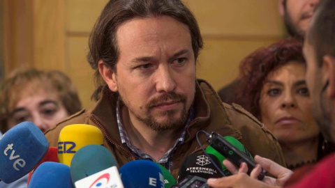 El secretario general de Podemos, Pablo Iglesias. - EFE