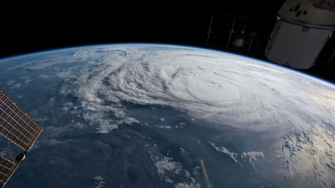 Huracán Harvey en la costa de Texas, visto desde la Estación Internacional Espacial de la NASA./REUTERS Huracán Harvey en la costa de Texas, visto desde la Estación Internacional Espacial de la NASA./REUTERS