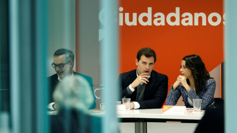 El líder de Ciudadanos, Albert Rivera, y la líder del partido en Catalunya, Inés Arrimadas. EFE El líder de Ciudadanos, Albert Rivera, y la líder del partido en Catalunya, Inés Arrimadas. EFE