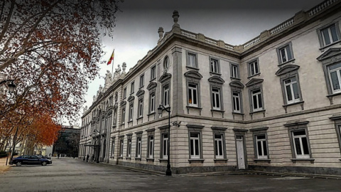 Edificio del Tribunal Supremo. Edificio del Tribunal Supremo.
