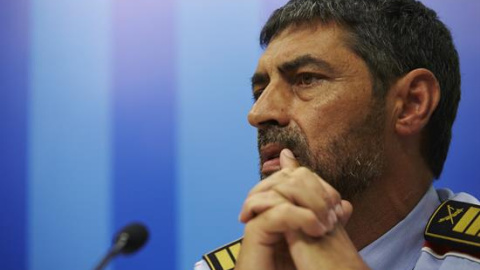 Josep Lluís Trapero, en una roda de premsa el passat 21 d'agost. EFE/Alejandro García Josep Lluís Trapero, en una roda de premsa el passat 21 d'agost. EFE/Alejandro García