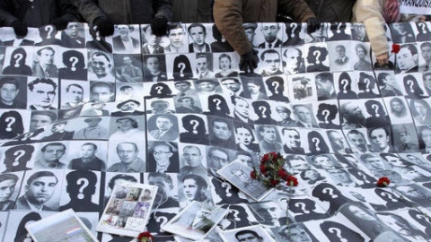 Fotografías de desaparecidos en el franquismo.- EFE Fotografías de desaparecidos en el franquismo.- EFE