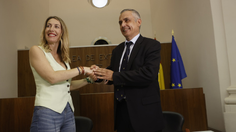 María Guardiola, tras pactar con Vox: "Para mí es doloroso" María Guardiola, tras pactar con Vox: "Para mí es doloroso"