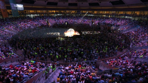 Inici de campanya pel referèndum de l'1 d'octubre a Tarraco Arena / EFE. Toni Albir Inici de campanya pel referèndum de l'1 d'octubre a Tarraco Arena / EFE. Toni Albir