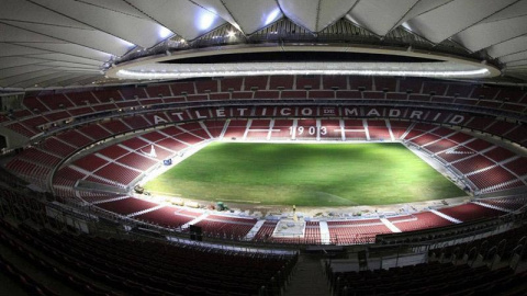 Imagen facilitada por el Atlético de Madrid del interior del estadio Wanda Metropolitano. | EFE Imagen facilitada por el Atlético de Madrid del interior del estadio Wanda Metropolitano. | EFE
