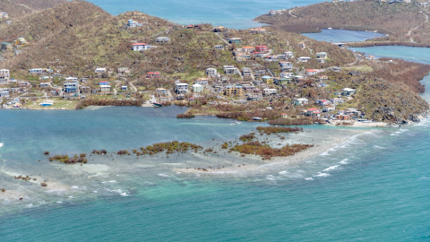 Panorámica de las Islas Vírgenes británicas. - REUTERS