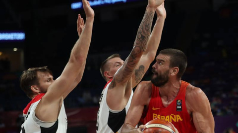 Marc Gasol fue el hombre clave del partido. | EFE Marc Gasol fue el hombre clave del partido. | EFE