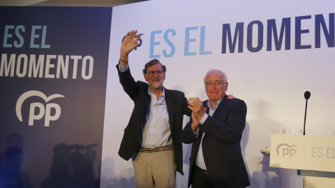 El expresidente del Gobierno Mariano Rajoy, durante su visita este jueves a Melilla. El expresidente del Gobierno Mariano Rajoy, durante su visita este jueves a Melilla.