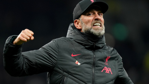 England Premier League - Tottenham Hotspur vs Liverpool El entrenador alemán del Liverpool durante un encuentro de la Premier League, a 6 de noviembre de 2022.- EP