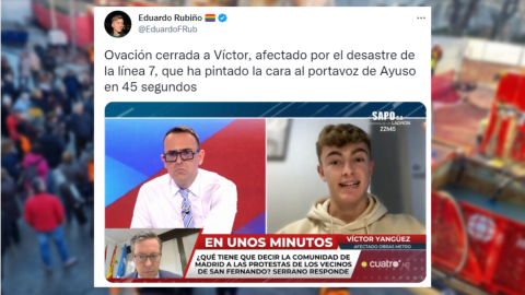 Imagen de un tuit de Eduardo Rubiño. — Twitter Imagen de un tuit de Eduardo Rubiño. — Twitter