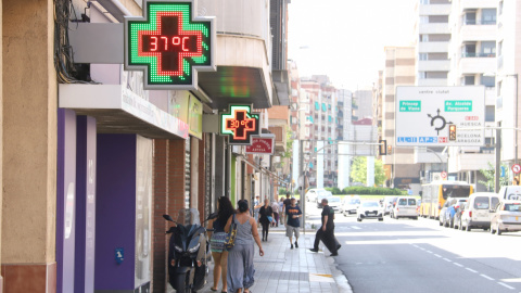 Imatge d'un carrer del barri de Balàfia de Lleida d'ahir dilluns Imatge d'un carrer del barri de Balàfia de Lleida d'ahir dilluns