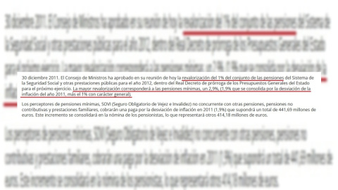 18/07/2023 Comunicado del Gobierno anunciando la revalorización de las pensiones un 1% más del previamente anunciado 18/07/2023 Comunicado del Gobierno anunciando la revalorización de las pensiones un 1% más del previamente anunciado